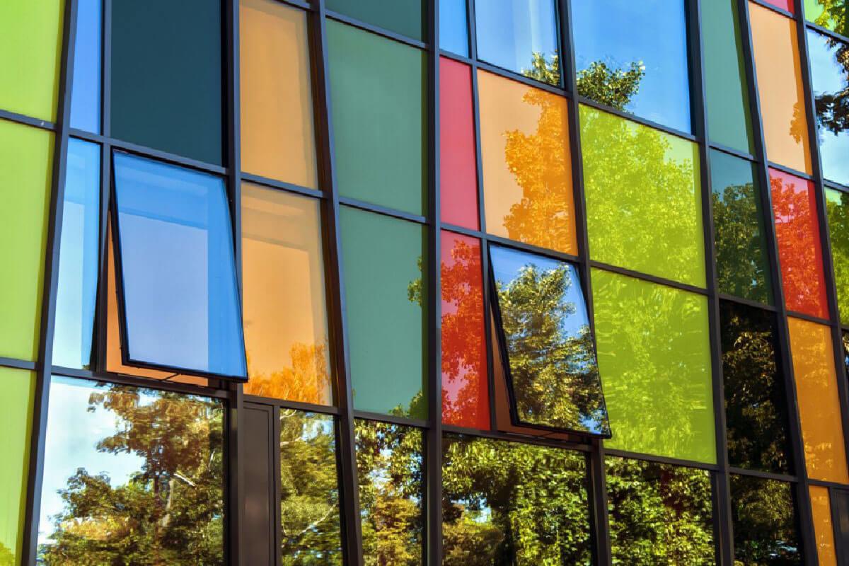 Coloured Aluminium Windows Somerset
